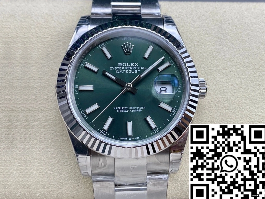 Datejust Steel VS M126334-0028 Rolex Stainless Factory Strap 0119